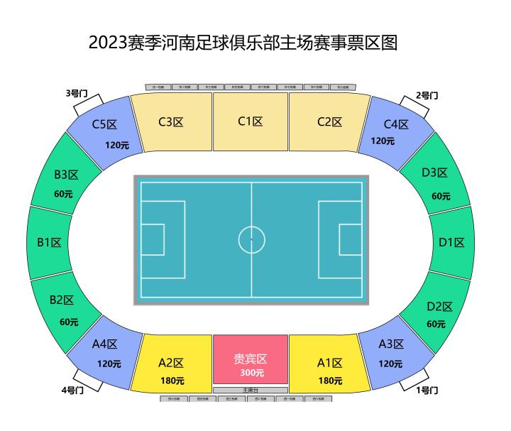2023中国平安中超联赛河南队主场赛事票务公告
